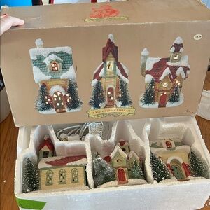 Charming Holiday Village Light Set